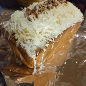 Pineapple Coconut Rum Pound Cake